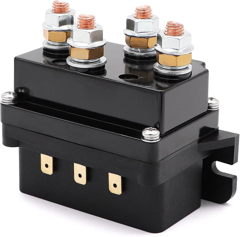 Torkettle 12V 500A Winch Solenoid Contactor Relay for 8000lbs-17000lbs ATV UTV Winches - Image 1